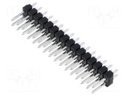 Connector: pin strips; pin header; male; PIN: 32; SL 2; 3A; 250V FISCHER ELEKTRONIK