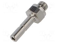 Push-in fitting; threaded,plug-in; -0.99÷20bar; Thread: M5 AIGNEP