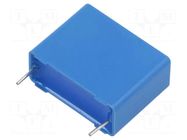 Capacitor: polyester; 3.3uF; 40VAC; 63VDC; 22.5mm; ±20%; THT EPCOS