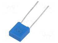 Capacitor: polyester; 47nF; 160VAC; 250VDC; 5mm; ±10%; 3.5x8x7.3mm EPCOS