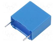 Capacitor: polypropylene; MKP; 330nF; 630VDC; 310VAC; 9x17.5x18mm EPCOS