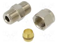 Accessories: screw-on fitting; R 1/8" external; -60÷300°C; 6mm PNEUMAT