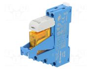Relay: interface; Ucoil: 24VAC; 8A/250VAC; 8A/30VDC; max.220VDC FINDER