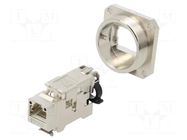 Connector: RJ45; socket; PIN: 8; Cat: 6a; shielded; 8p8c; 22AWG÷27AWG LAPP