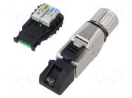 Connector: RJ45; plug; PIN: 8; shielded; 8p8c; 5.5÷10mm; 22AWG÷27AWG LAPP