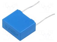 Capacitor: polyester; 1uF; 160VAC; 250VDC; 15mm; ±10%; THT EPCOS