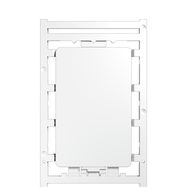 Device marking, Self-adhesive, 85 mm, Polyamide 66, white Weidmuller