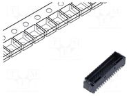 Connector: wire-board; socket; male; PIN: 30; Pitch: 2mm; on PCBs HIROSE