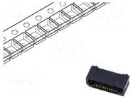 Connector: PCB to PCB; socket; female; PIN: 26; ERF8; vertical; 1.4A SAMTEC