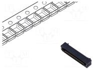 Connector: PCB to PCB; socket; female; PIN: 50; ERF8; vertical; 1.4A SAMTEC