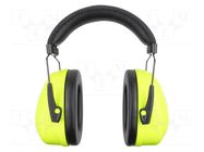 Ear defenders; for childrens; Attenuation level: 27dB; green WOLFCRAFT