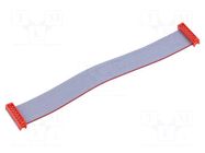 Ribbon cable with connectors; Tape ph: 1.27mm; PIN: 14; Len: 0.15m TE Connectivity