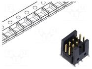 Connector: pin strips; socket; male; PIN: 10; vertical; SMT; 1.27mm SAMTEC