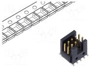 Connector: pin strips; socket; male; PIN: 10; vertical; SMT; 1.27mm SAMTEC
