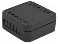 Enclosure: junction box; X: 44mm; Y: 44mm; Z: 18mm; black ELBAG