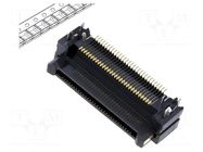 Connector: PCB to PCB; socket; male; PIN: 60; FunctionMAX; 500mA HIROSE