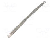 Braids; earthing tape; 16mm2; Ø1: 6.5mm; Ø2: 6.5mm; L: 0.3m HELUKABEL