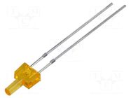 LED; orange; round; 220÷330mcd; 90°; Front: flat; 30mA; 2.1÷2.6VDC OPTOSUPPLY