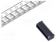 Connector: wire-board; socket; male; KW30; 1A; PIN: 15; SMT; 1mm HIROSE