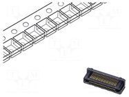 Connector: PCB to PCB; hermaphrodite; PIN: 40; 0.5mm; LSHM; SMT SAMTEC