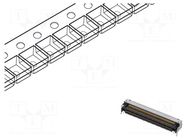 Connector: PCB to PCB; hermaphrodite; PIN: 100; 0.5mm; LSHM; SMT SAMTEC