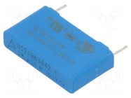 Capacitor: polypropylene; X2; 330nF; 26.5x15x6mm; THT; ±20%; 22.5mm EPCOS