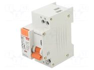 RCBO breaker; Inom: 10A; Ires: 30mA; Poles: 1+N; 230/400VAC; IP20 LS ELECTRIC