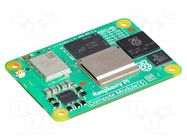 SOM; Cortex A76; PCIe 2.0; 2.4GHz; uP: BCM2712; 16GBFLASH,16GBRAM RASPBERRY PI