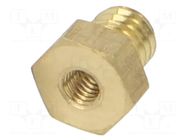 Mount.elem: thread adapter; brass; Int.thread: G3; Ext.thread: M5 PNEUMAT