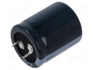 Capacitor: electrolytic; SNAP-IN; 330uF; 450VDC; Ø30x35mm; ±20% SAMWHA