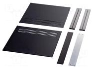 Enclosure: with panel; vented; X: 334mm; Y: 286mm; Z: 43mm TEKO