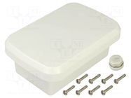 Enclosure: multipurpose; X: 100mm; Y: 150mm; Z: 55mm; WGV; ASA; white TAKACHI