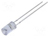 LED; red; 5mm; 100÷150mcd; 120°; Front: recessed; 5VDC; No.of term: 2 OPTOSUPPLY