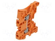 Splice terminal: rail; Entrelec; 600V; for DIN rail mounting TE Connectivity