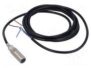 Sensor: inductive; OUT: PNP / NO; 0÷2mm; 10÷30VDC; M12; 2m; IP67 OMRON