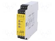 Module: safety relay; 24VDC; for DIN rail mounting; -25÷55°C WIELAND