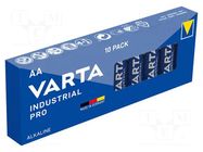 Battery: alkaline; AA; 1.5V; non-rechargeable; Ø14.5x50.5mm VARTA MICROBATTERY