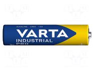 Battery: alkaline; AAA; 1.5V; non-rechargeable; Industrial PRO VARTA MICROBATTERY