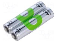 Re-battery: Ni-MH; AAA,R3; 1.2V; 950mAh; ReCyko; bulk,industrial GP