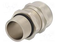 Cable gland; without nut,with long thread; M20; IP68; brass TE Connectivity