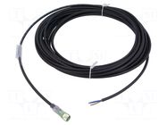 Cable: for sensors/automation; M8; PIN: 3; straight; 10m; plug; 4A MURRELEKTRONIK