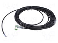 Cable: for sensors/automation; M12; PIN: 4; angled; 10m; plug; 30VDC MURRELEKTRONIK