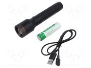 Torch: LED; IP68; waterproof; 900lm; No.of diodes: 1; 95h; L: 151mm LEDLENSER