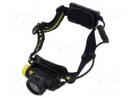 Torch: LED headtorch; waterproof; No.of diodes: 1; 45h; 500lm; IP67 LEDLENSER