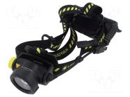 Torch: LED headtorch; waterproof; No.of diodes: 1; 70h; 2500lm LEDLENSER