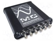 Module: data acquisition; Resolution: 16bit; I/O: 32; Analog in: 4 DIGILENT