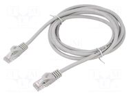 Patch cord; RJ45 plug,both sides; U/UTP; 6; stranded; Cu; 2m; PVC GEMBIRD