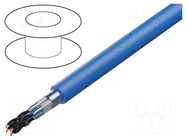 Wire; IB-BIT 500 2 (St); 12x2x1mm2; PVC; blue; 300V,500V BITNER