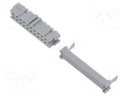 Connector: IDC; plug; female; PIN: 20; 3000; 4.75A; IDC; 2.54mm; 2x10 3M