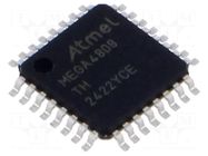 IC: AVR microcontroller; TQFP32; 256BEEPROM,6kBSRAM,48kBFLASH MICROCHIP TECHNOLOGY